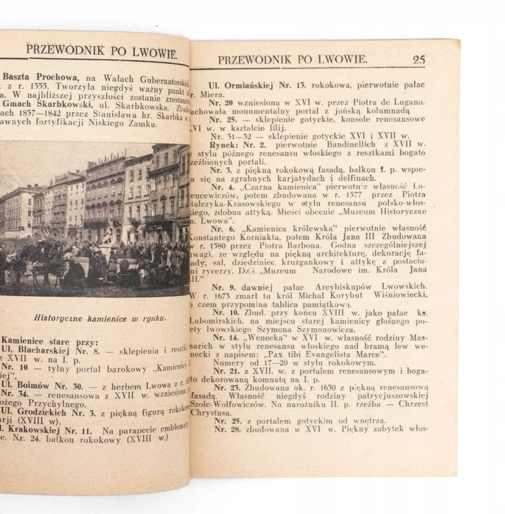 STARA KSIĄŻKA ILUSTROWANY PRZEWODNIK PO LWOWIE, LWÓW 1934