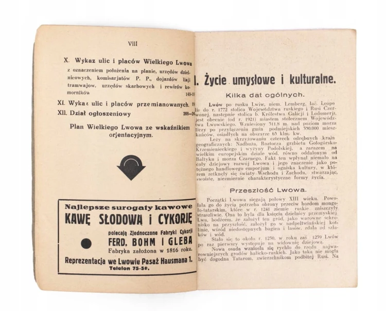STARA KSIĄŻKA ILUSTROWANY PRZEWODNIK PO LWOWIE, LWÓW 1934