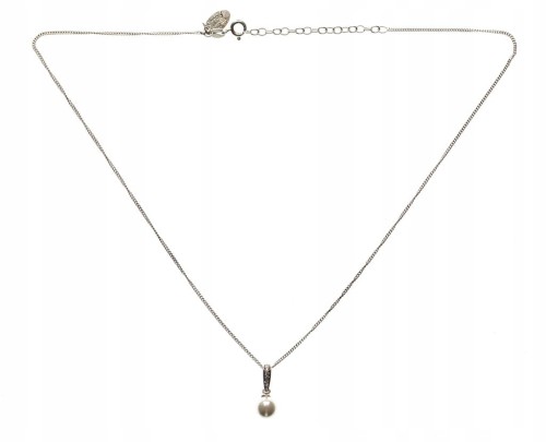 STARY SREBRNY WISIOREK 925 Z KAMIENIEM