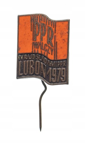 ODZNAKA IV RAJD ŚLADAMI PPR LUBOŃ 1979