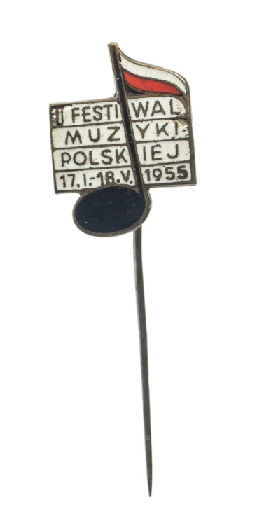 ODZNAKA FESTIWAL MUZYKI POLSKIEJ 1955