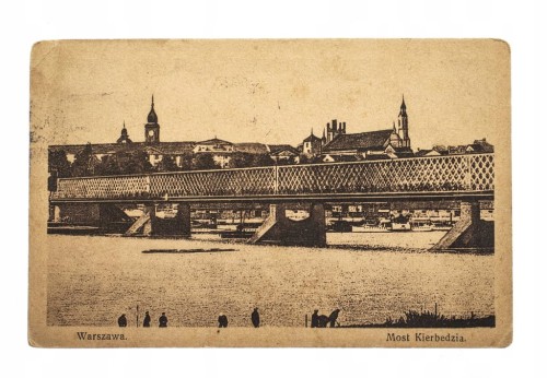 WARSZAWA - MOST KIERBEDZIA 1925
