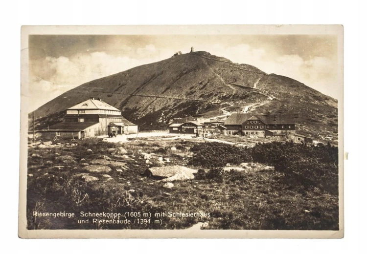 KARKONOSZE - ŚNIEŻKA, SCHRONISKO 1930