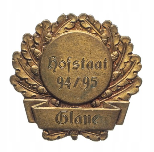 ODZNAKA HOFSTAAT GLANE 94 / 95 sygn. DEUMER