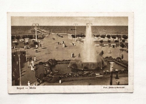 SOPOT - MOLO, FONTANNA l. 50