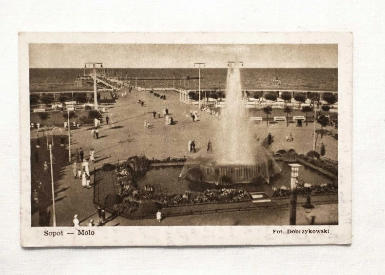 SOPOT - MOLO, FONTANNA l. 50