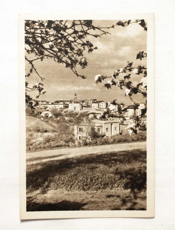 SANDOMIERZ - WIDOK OGÓLNY, PANORAMA l. 50