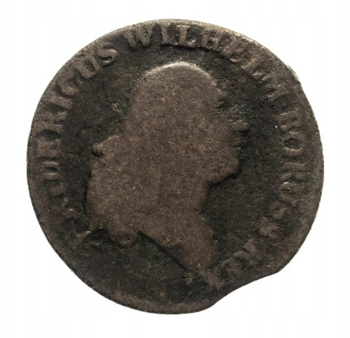 Fryderyk Wilhelm II 1786-97,Grosz, 1796/B WROCŁAW