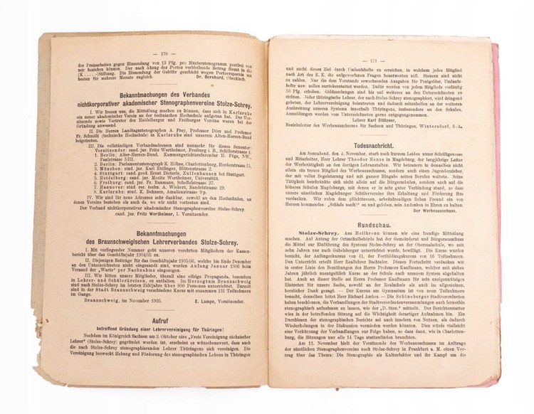 STARE NIEMIECKIE CZASOPISMO DIE WARTE NR 9 1905