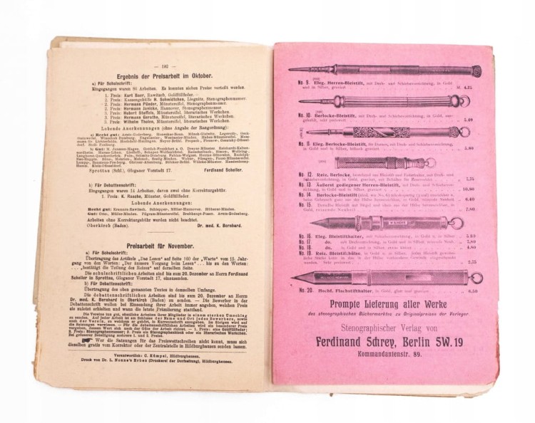 STARE NIEMIECKIE CZASOPISMO DIE WARTE NR 9 1905