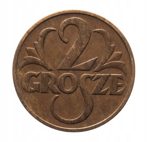 2 grosze 1938, Warszawa. st.3+