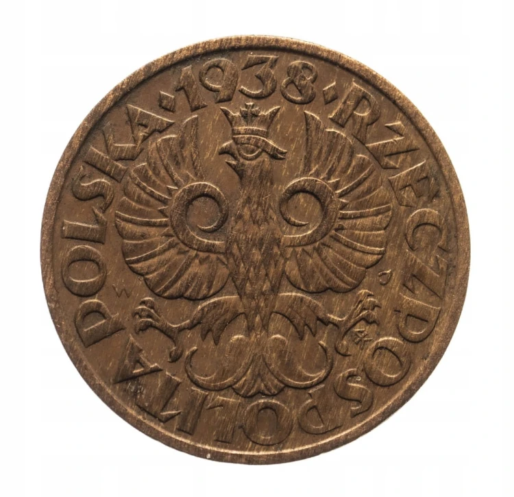 2 grosze 1938, Warszawa. st.3+