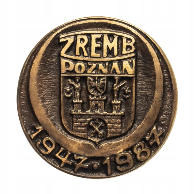MEDAL 40 LAT ZREMB POZNAŃ 1987