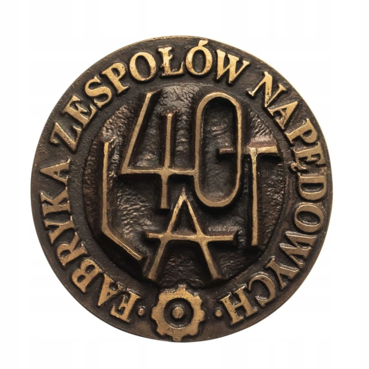 MEDAL 40 LAT ZREMB POZNAŃ 1987