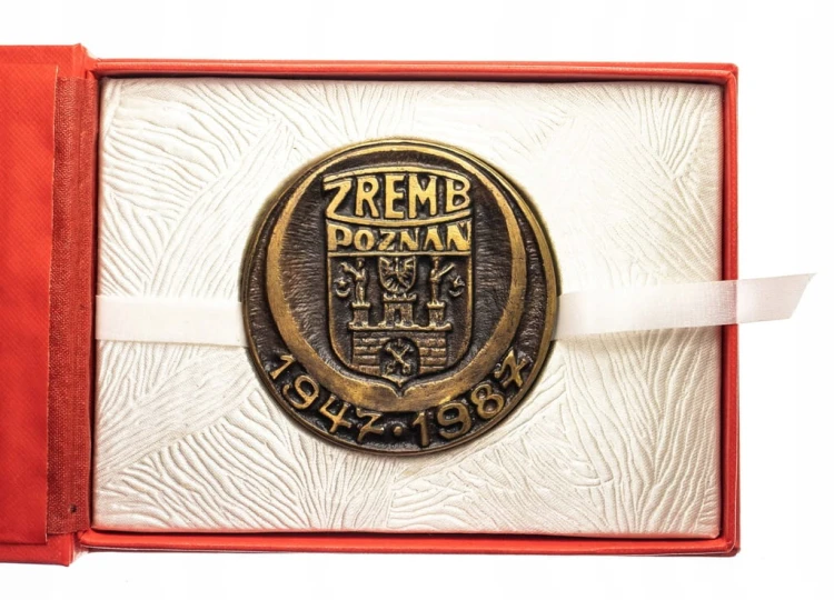 MEDAL 40 LAT ZREMB POZNAŃ 1987