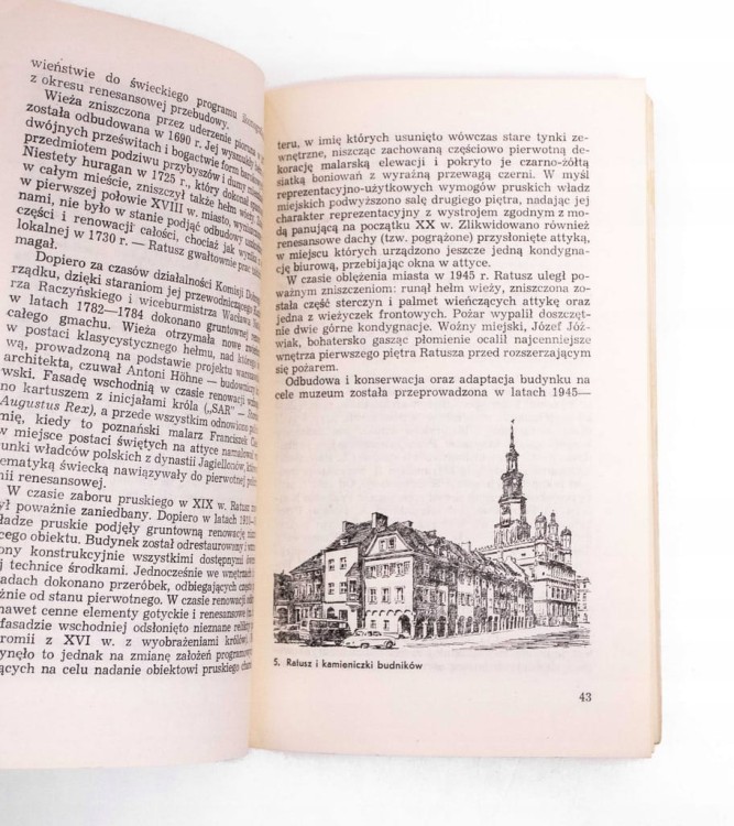 STARA KSIĄŻKA PRZEWDONIK STARE MIASTO POZNAŃ 1975