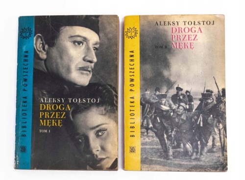 STARA KSIĄŻKA DROGA PRZEZ MĘKĘ TOMY I - II 1962