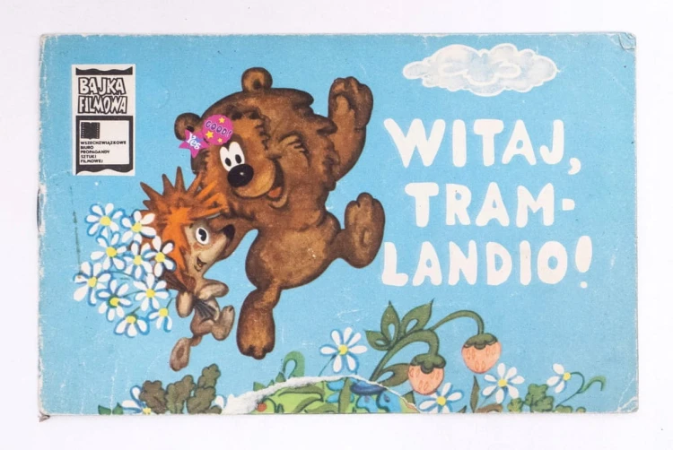 STARA KSIĄŻKA BAJKA WITAJ, TRAMLANDIO 1984