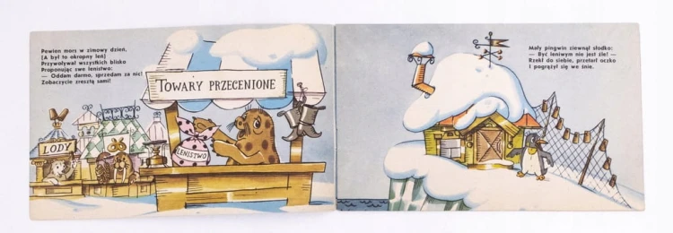 STARA KSIĄŻKA BAJKA O LENIUSZKU 1983