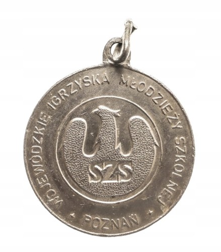 MEDAL WOJ. IGRZYSKA MŁODZIEŻY SZS POZNAŃ 1992