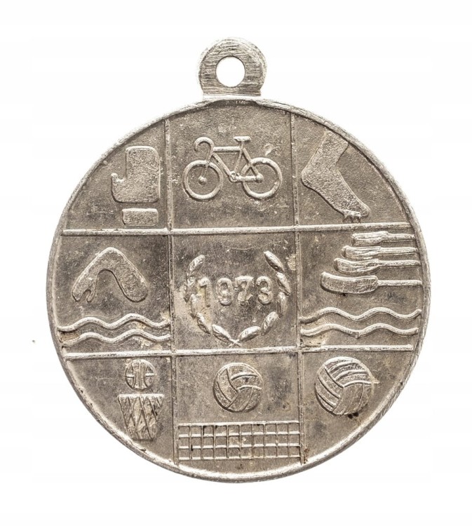 MEDAL POWIATOWE IGRZYSKA MŁODZIEŻY 1973