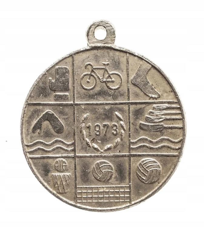 MEDAL POWIATOWE IGRZYSKA MŁODZIEŻY 1973