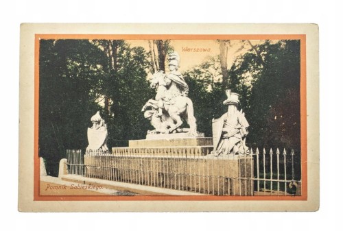 WARSZAWA - POMNIK SOBIESKIEGO 1930