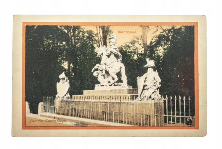 WARSZAWA - POMNIK SOBIESKIEGO 1930