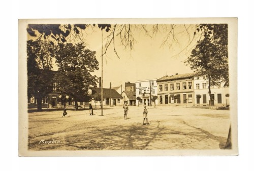 POCZTÓWKA MOSINA - RYNEK II RP