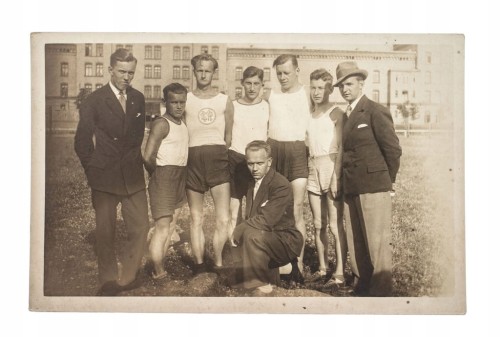 STARA FOTOGRAFIA MISTRZOSTWA SPORTOWE POZNAŃ II RP