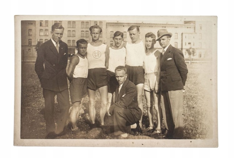 STARA FOTOGRAFIA MISTRZOSTWA SPORTOWE POZNAŃ II RP