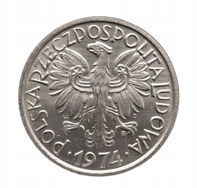PRL (1944-1989), 2 złote 1974 Jagody, Warszawa