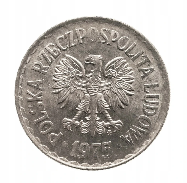PRL (1944-1989), 1 złoty 1975, Warszawa