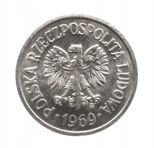 PRL (1944-1989), 10 groszy 1969, Warszawa.