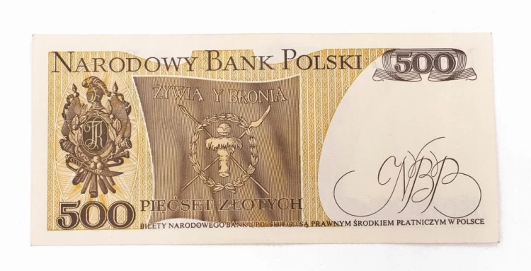 500 ZŁOTYCH 1.06.1982, seria FM. st.1-