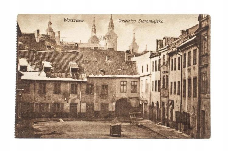 WARSZAWA - DZIELNICA STAROMIEJSKA 1925