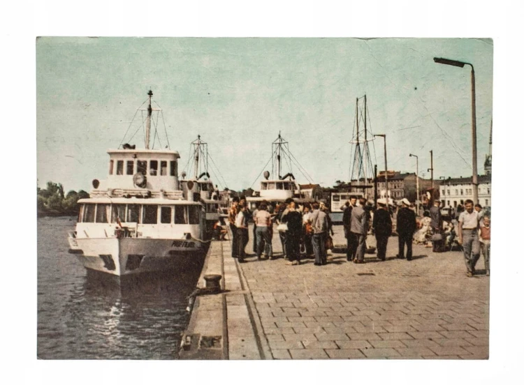 ŚWINOUJŚCIE - NABRZEŻE WŁADYSŁAWA IV, PORT 1966