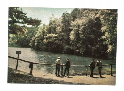 SZCZECIN - ZDROJE, JEZIORO SZMARAGDOWE 1967
