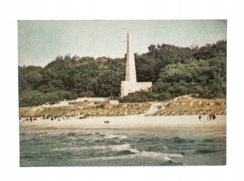 KOŁOBRZEG - POMNIK ZAŚLUBIN POLSKI Z MORZEM 1967