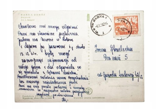 RABKA ZDRÓJ - DEPTAK 1962