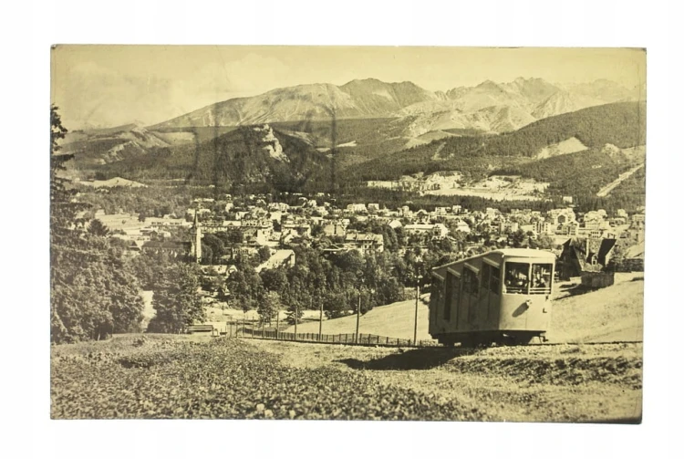 ZAKOPANE - KOLEJKA NA GUBAŁÓWKĘ 1967
