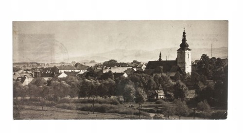 NOWY TARG - WIDOK OGÓLNY, PANORAMA 1967