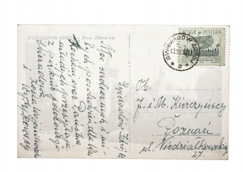 SIERADÓW ZDRÓJ - DOM ZDROJOWY 1963