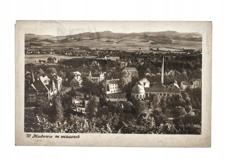 KUDOWA ZDRÓJ - PANORAMA, WIDOK OGÓLNY 1952