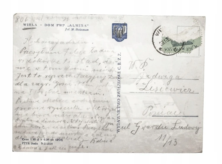 WISŁA - DOM FWP ALMIRA l. 50