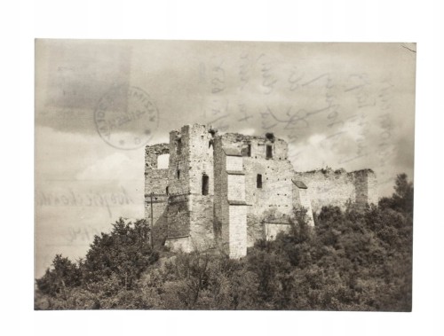 KAZIMIERZ DOLNY - RUINY ZAMKU K. WIELGIEGO 1965