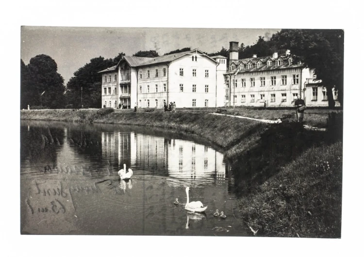 NAŁĘCZÓW ZDRÓJ - PAŁAC, STAW 1966