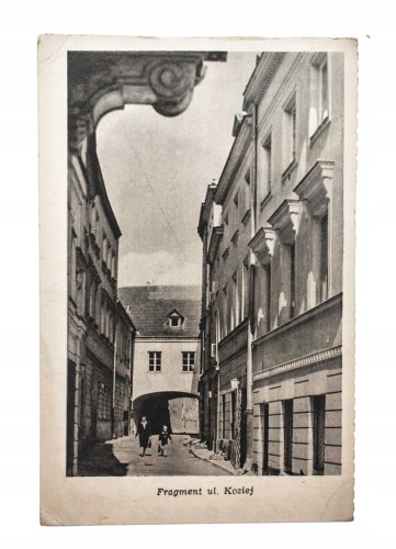 WARSZAWA - ULICA KOZIA 1958