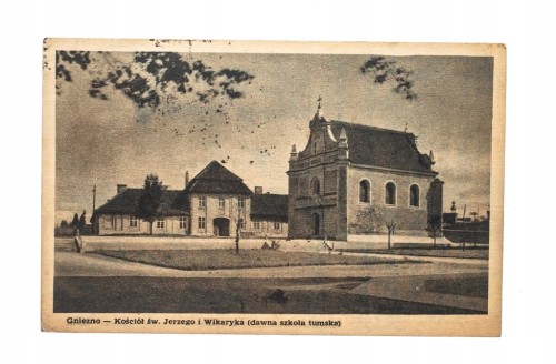 GNIEZNO - KOŚCIÓŁ ŚW. JERZEGO, SZKOŁA TUMSKA 1934