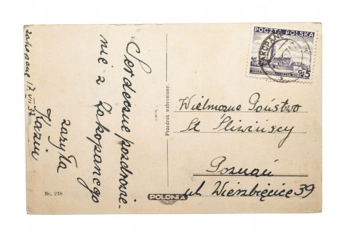ZAKOPANE - TATRY GRAŃ HRUBEGO I KRYWAŃ Z KOPY 1937